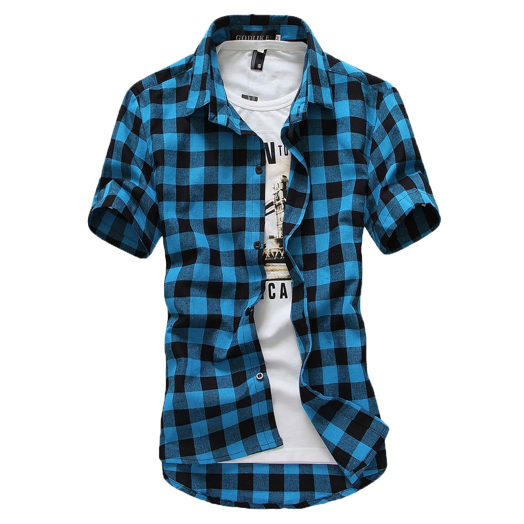 23aw post o'alls ブロックチェックシャツ Mサイズ ネルシャツ オンブレチェックネルシャツ / メンズ レディース ユニセックス