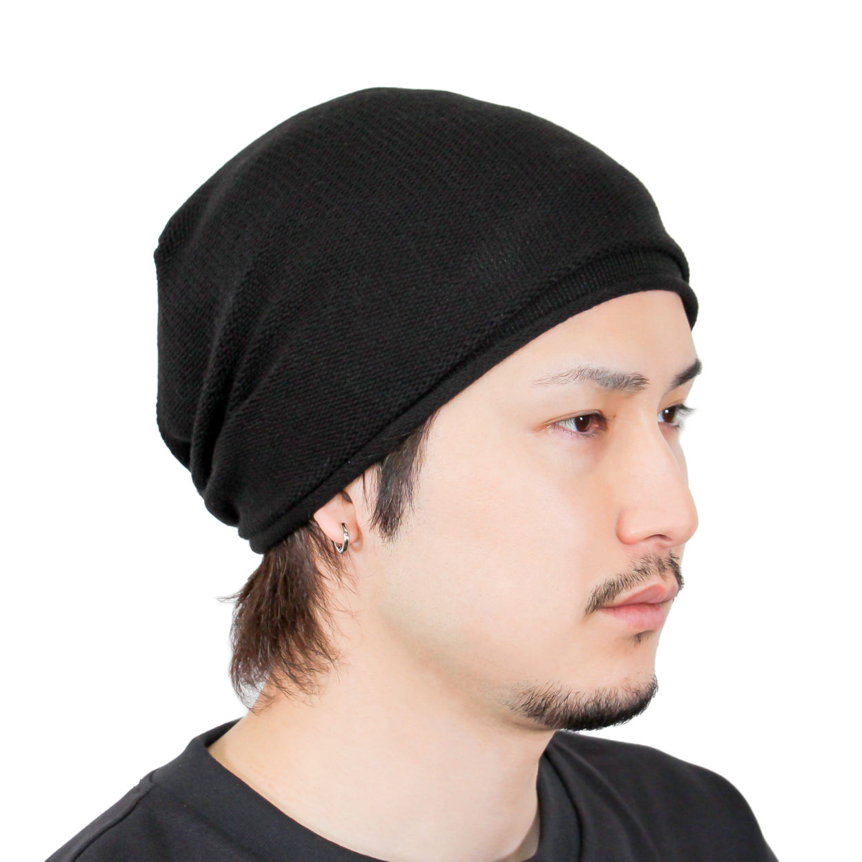 サマーニット帽 シンプル コットン メンズ レディース サマー ビーニー アクリル【meru1】 ワ...