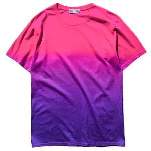 Tシャツ クルーネック グラデーション メンズ レディース ユニセックス