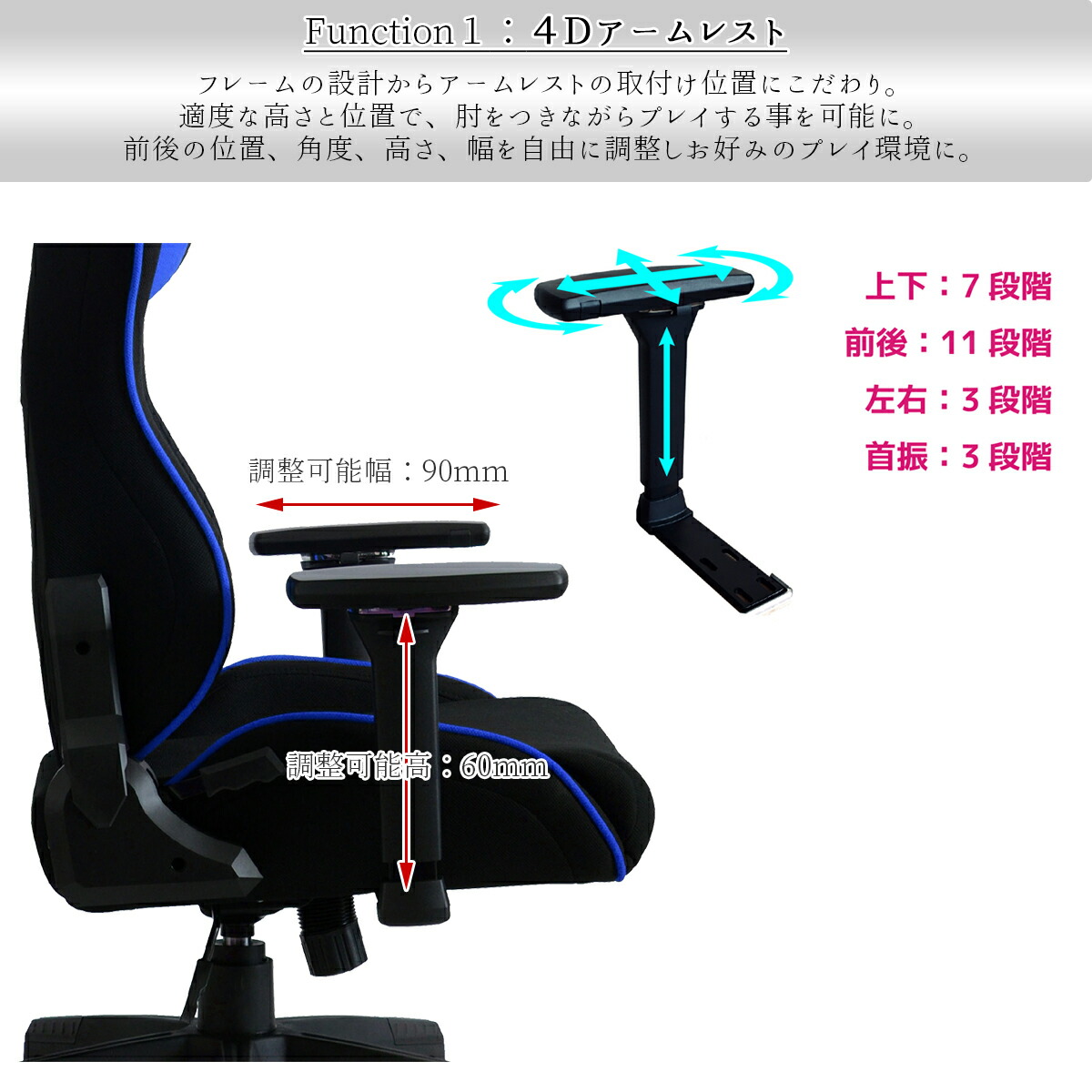 関家具 コンティークス ゲームチェア ゲーミングチェア ワークチェア