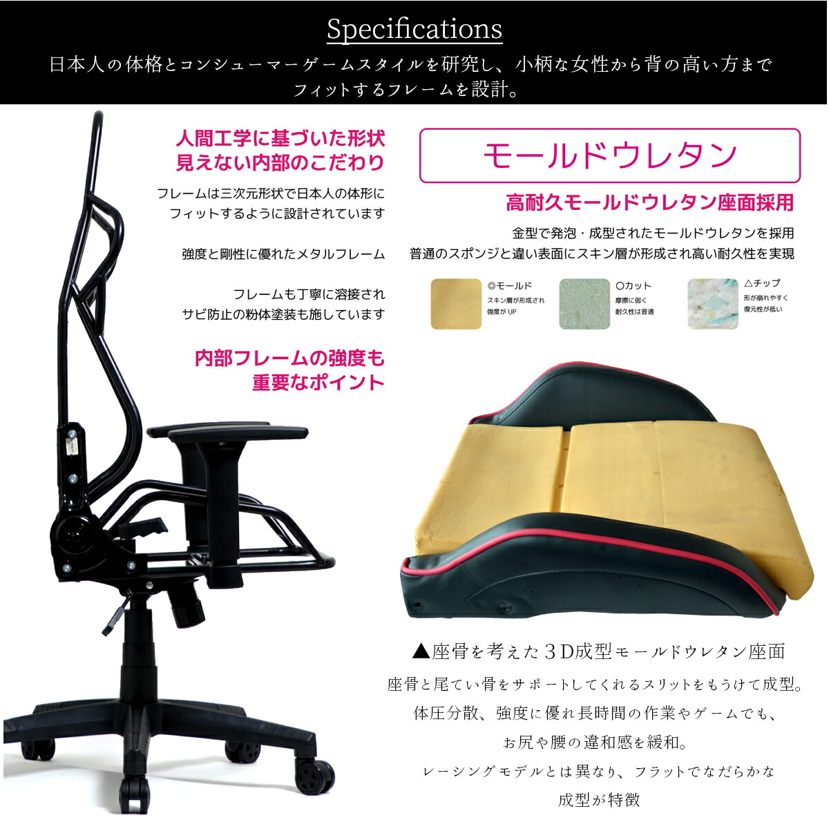 関家具 コンティークス ゲームチェア ゲーミングチェア ワークチェア