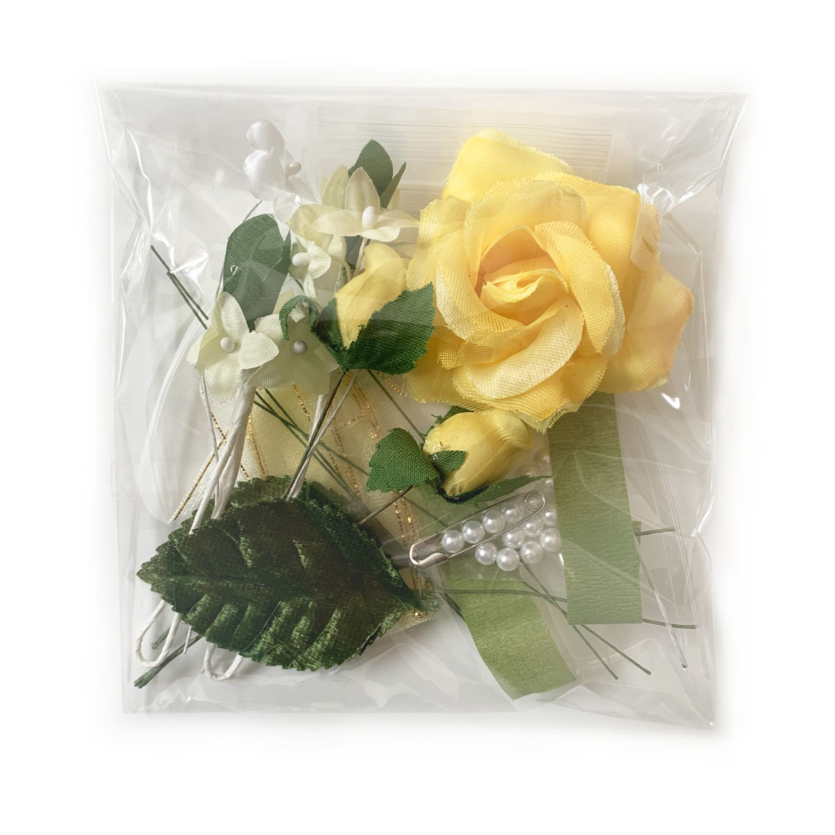 コサージュ 手作り キット トリプルパール 簡単！ 卒園 入園 卒業 入学