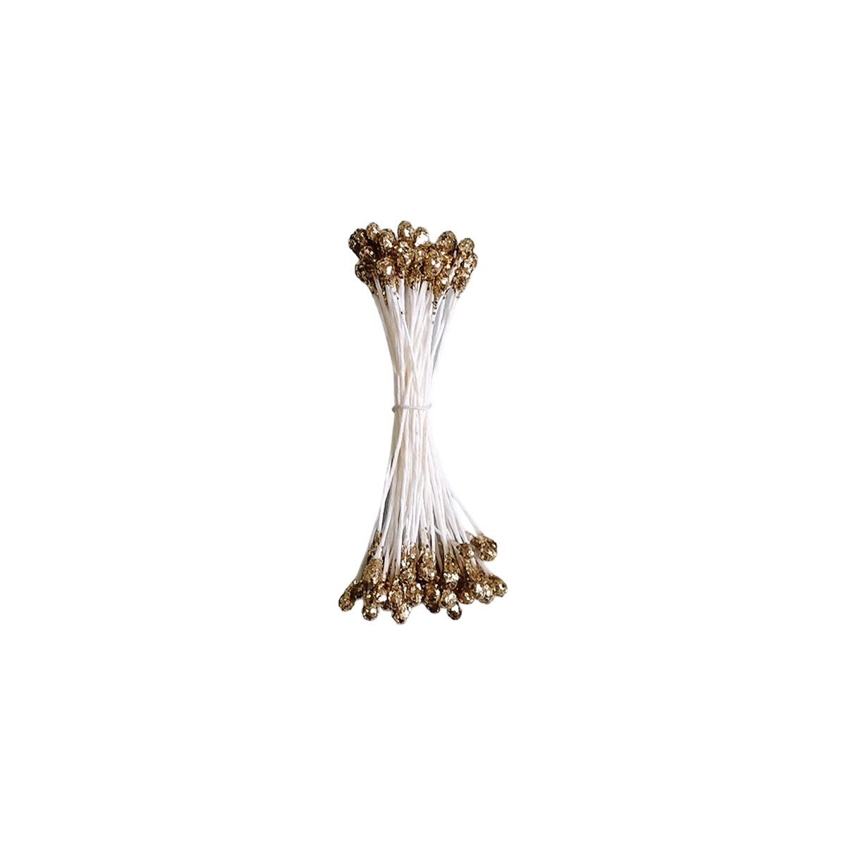 ペップ 花芯 花材 グリッター 大 （直径3mm）（1袋50本入