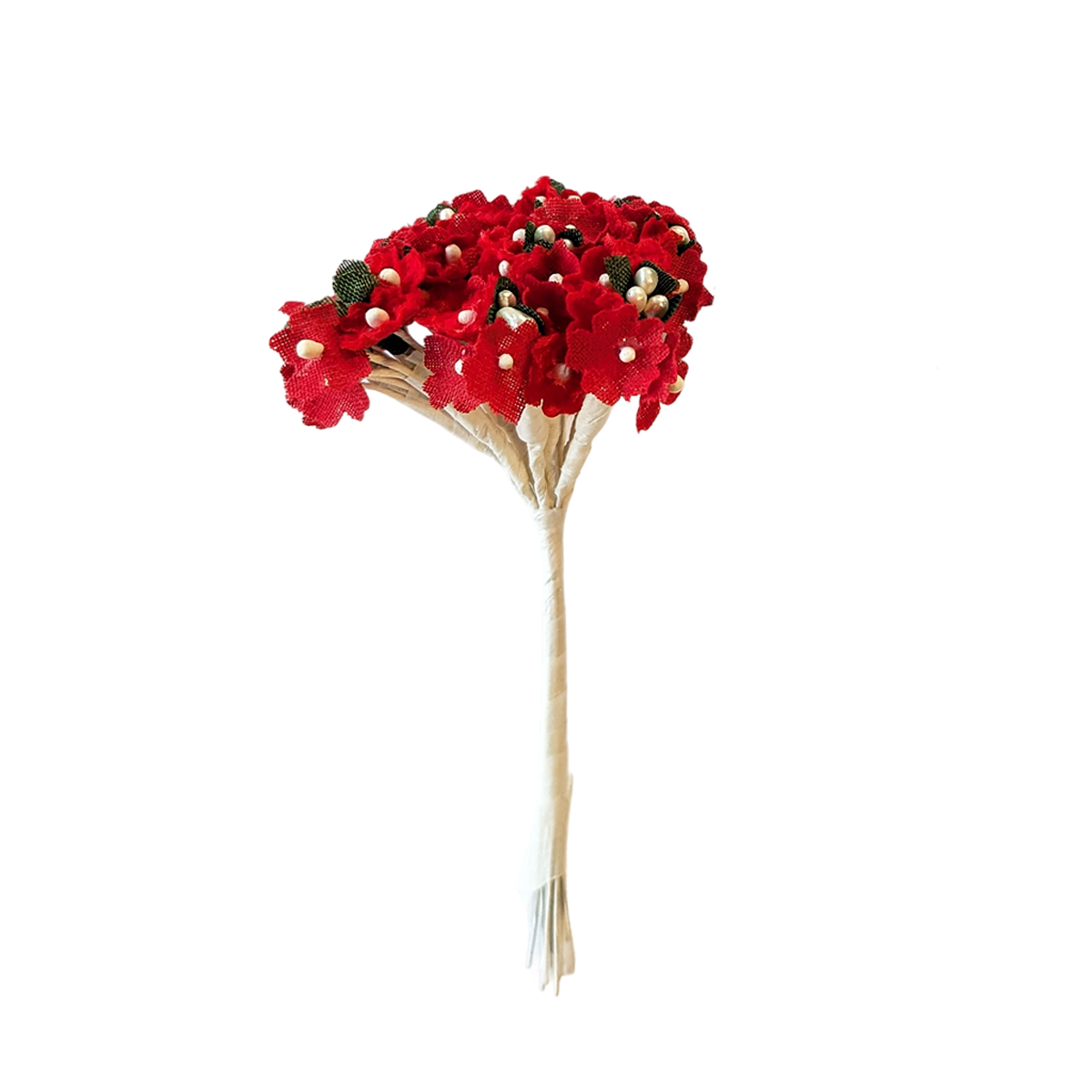 造花 コットン小花S28（1束） アートフラワー フェイクフラワー