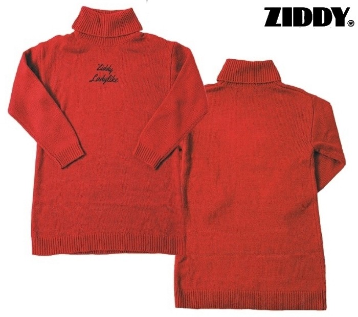 ZIDDY「ニットワンピース」(130-160cm) HAPPY BAG 解体セール 送料無料