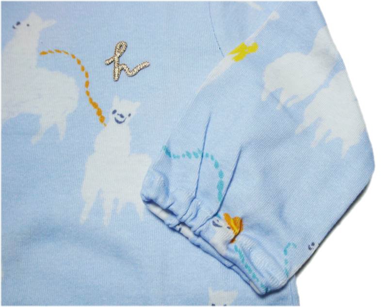 hakka baby「COTTON CANDY 長袖 ２ＷＡＹドレス」（F）