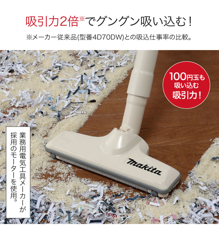 マキタ 掃除機 コードレスクリーナー コードレス 軽量 930g カプセル式