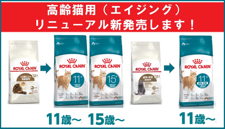 ロイヤルカナン（ROYAL CANIN） FHN エイジング12+ 高齢猫用 4kg