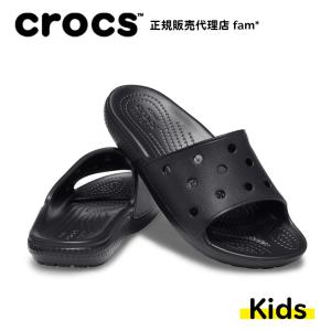クロックス crocs【キッズ サンダル】Classic Crocs Slide K/クラシック ク...