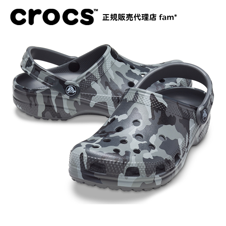 クロックス crocs【メンズ レディース サンダル】Classic Printed Camo Cl...