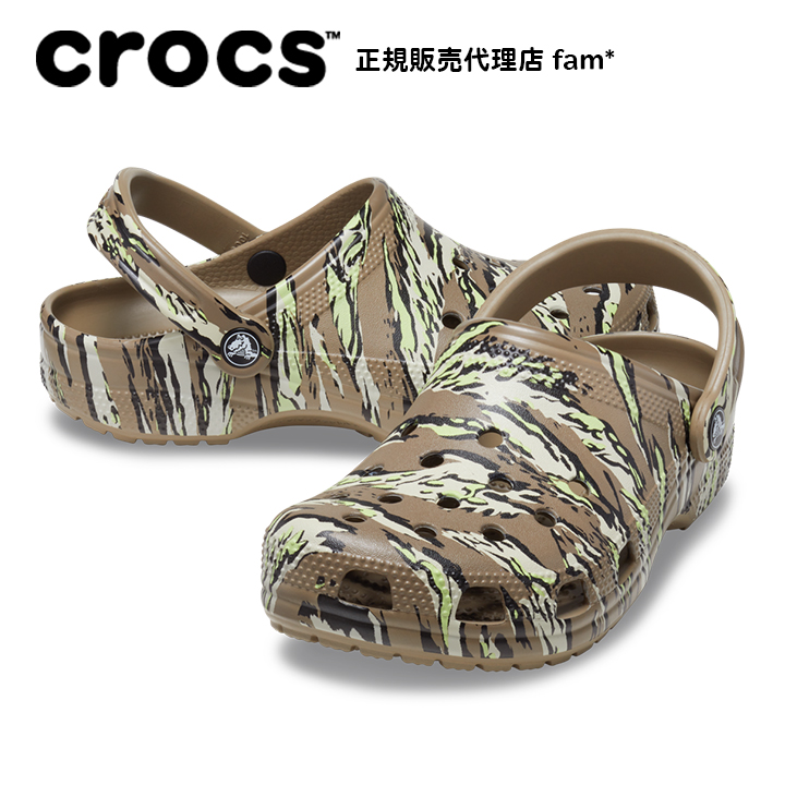 クロックス crocs【メンズ レディース サンダル】Classic Printed Camo Cl...