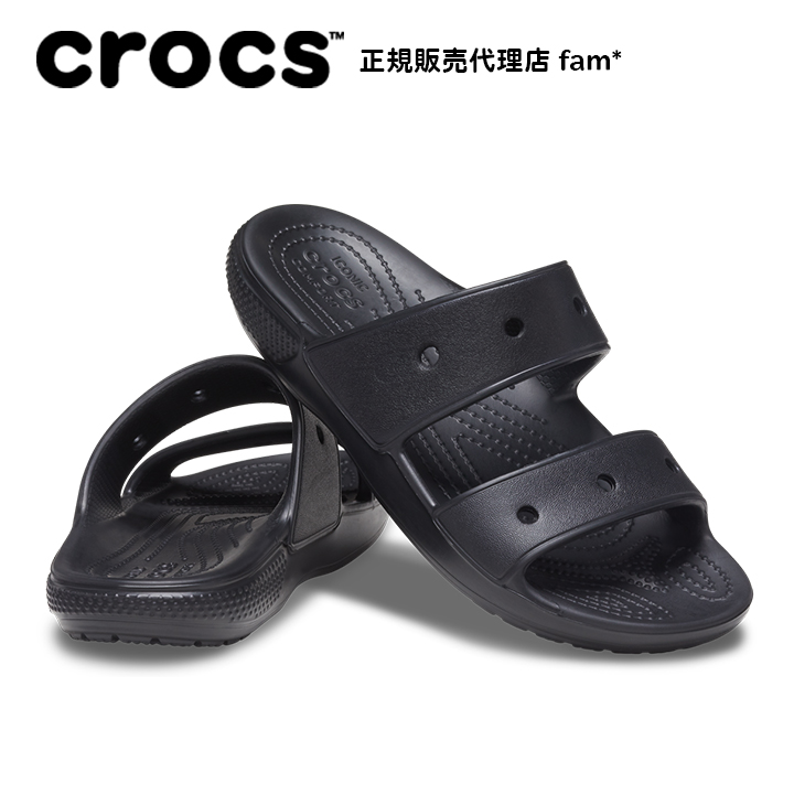 クロックス crocs【メンズ レディース サンダル】Classic Crocs Sandal/クラシック クロックス サンダル/ブラック｜##
