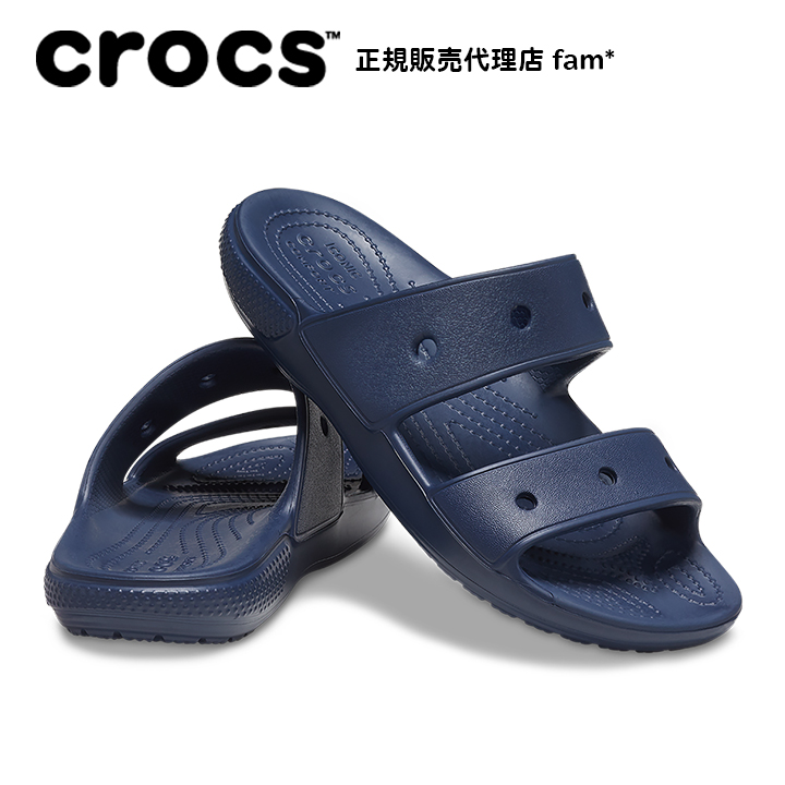 クロックス crocs【メンズ レディース サンダル】Classic Crocs Sandal/クラシック クロックス サンダル/ネイビー｜##｜famshoe｜02
