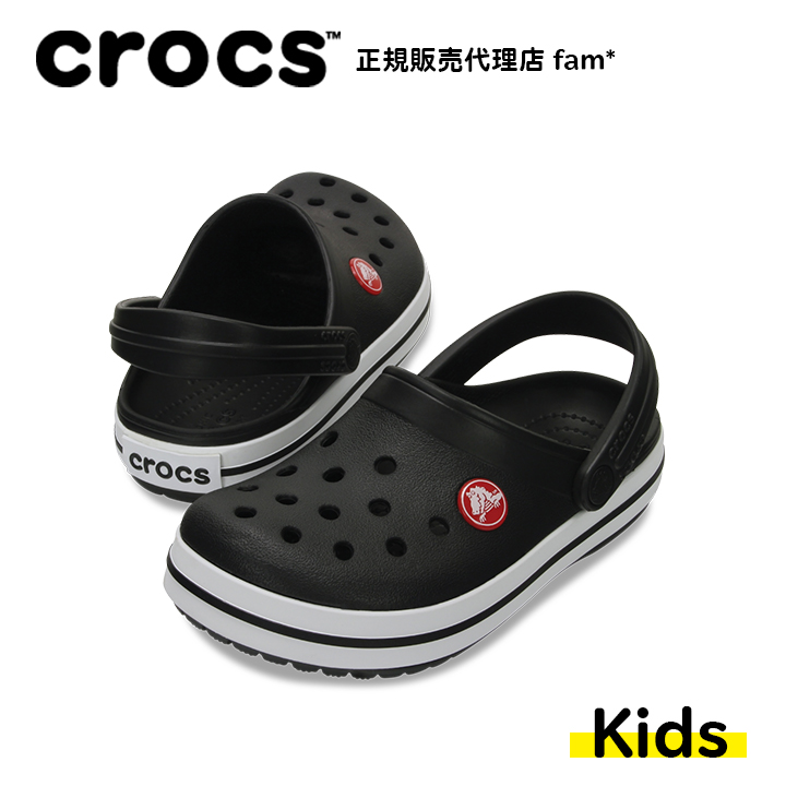クロックス crocs【キッズ サンダル】Crocband Clog K /クロックバンド K/ブラ...