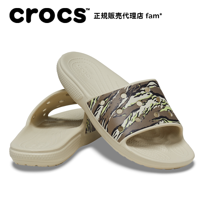 クロックス crocs【メンズ レディース サンダル】Classic Crocs Printed C...