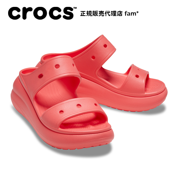 春新作のクロックス crocsClassic Crush Sandal サンダル クラシック