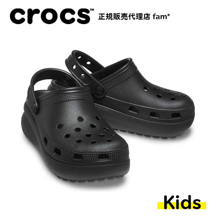 クロックス crocs【キッズ サンダル】Classic Crocs Cutie Clog K/クラシック クロックス キューティー クロッグ  K/ブラック｜##