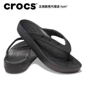 クロックス crocs【レディース サンダル】Classic Platform Flip W/クラシ...