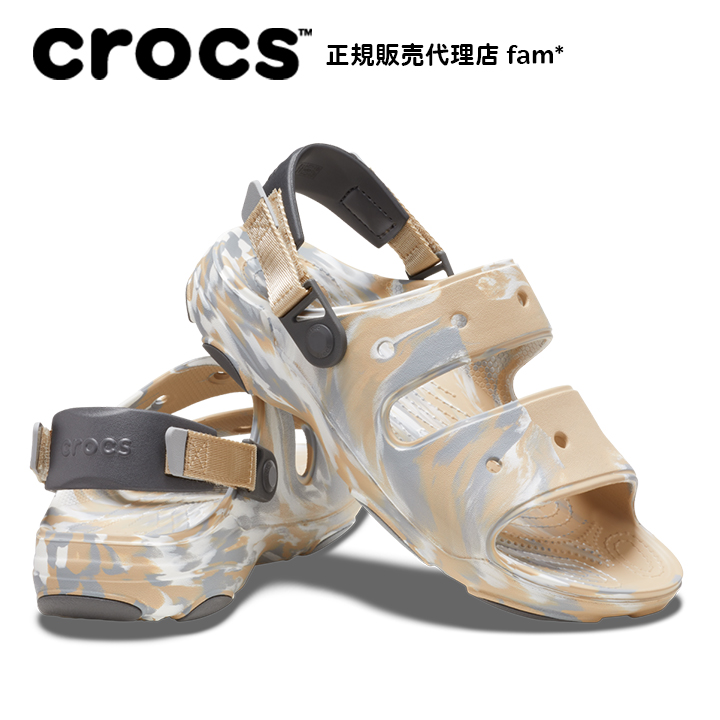 クロックス crocs【メンズ レディース サンダル】Classic All Terrain Marbled Sandal/ クラシック オール テレイン マーブルド サンダル｜##｜famshoe｜02