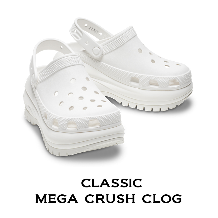 クロックス crocs【メンズ レディース サンダル】Mega Crush Clog/メガ 