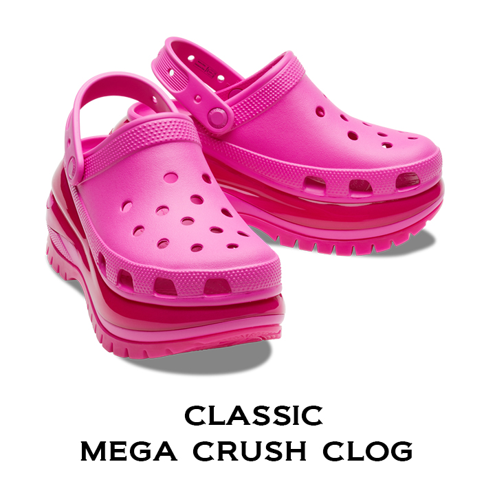 クロックス crocs【メンズ レディース サンダル】Mega Crush Clog/メガ