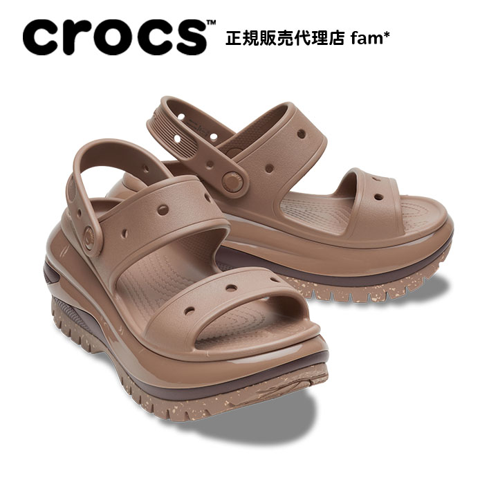 クロックス crocs【メンズ レディース サンダル】Mega Crush Sandal/メガ クラッシュ サンダル/厚底｜##
