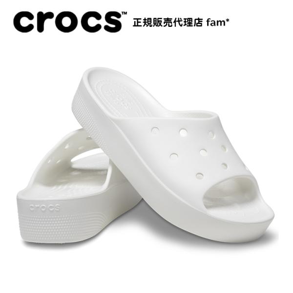 クロックス crocs【レディース サンダル】Classic Platform Slide W/クラ...