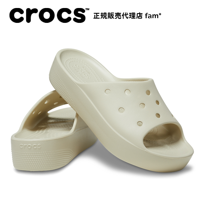 クロックス crocs【レディース サンダル】Classic Platform Slide W/クラシック プラットフォーム  スライド｜##｜famshoe｜04