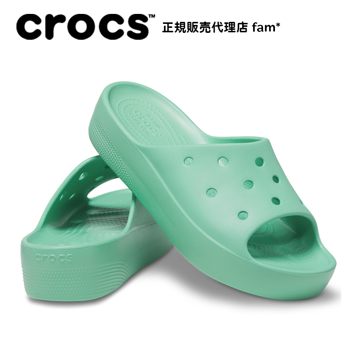 クロックス crocs【レディース サンダル】Classic Platform Slide W/クラシック プラットフォーム  スライド｜##｜famshoe｜05