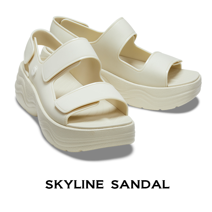 クロックス crocs【レディース サンダル】Skyline Sandal W/クロックス