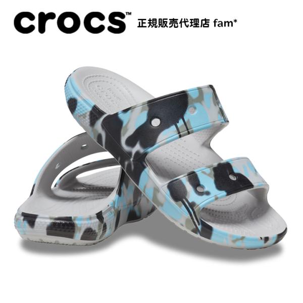 クロックス crocs【メンズ レディース サンダル】Classic Crocs Spray Cam...