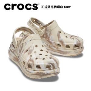 クロックス crocs【メンズ レディース サンダル】Classic Crush Marbled C...