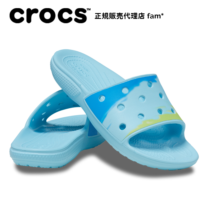 クロックス crocs【メンズ レディース サンダル】Classic Crocs Ombre Slide/クラシック クロックス オンブレ スライド｜##｜famshoe｜02