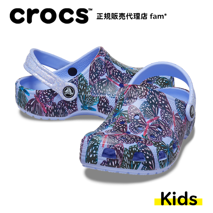 クロックス crocs【キッズ サンダル】Classic Butterfly Clog K/クラシッ...