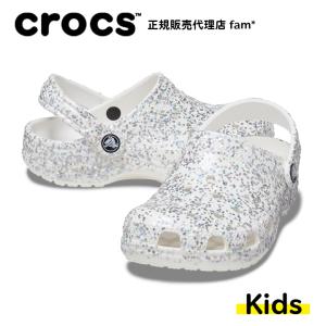 クロックス crocs【キッズ サンダル】Classic Starry Glitter Clog K...