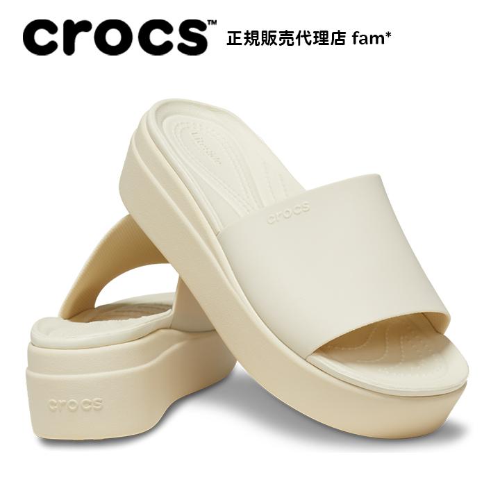 クロックス crocs【レディース サンダル】Brooklyn Slide W/ブルックリン スライド W/ボーン｜##｜famshoe｜02