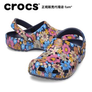 クロックス crocs【メンズ レディース サンダル】Classic Retro Floral Cl...