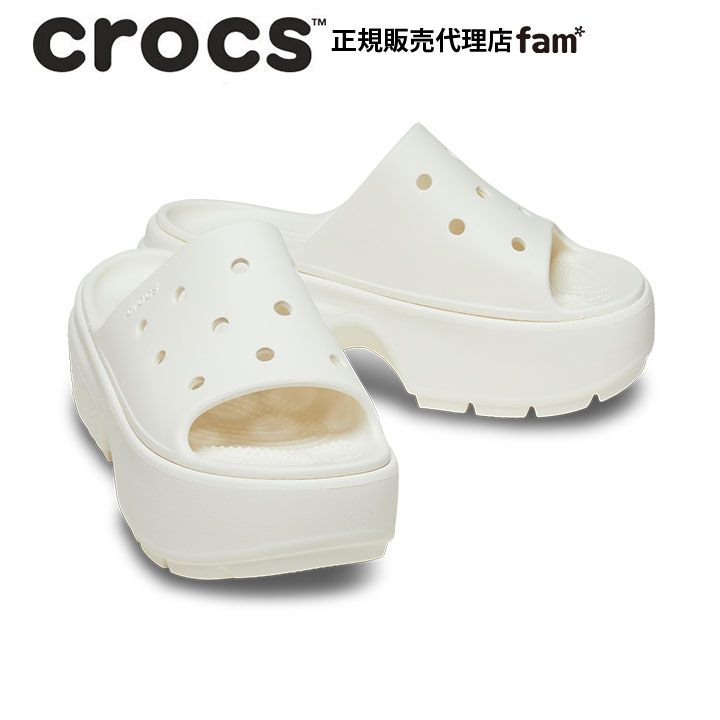 クロックス crocs【メンズ レディース サンダル】Stomp Slide/ストンプ スライド/チ...