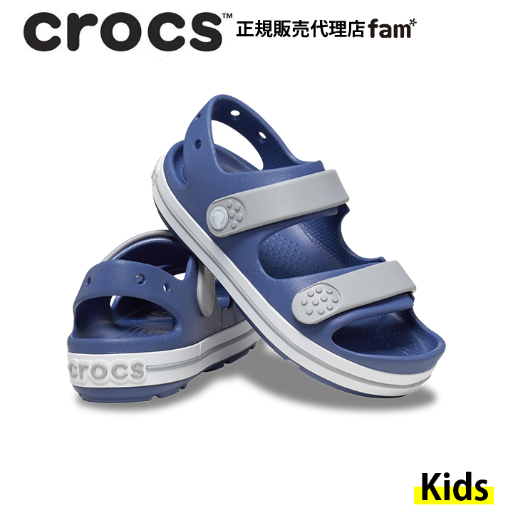 クロックス crocs【キッズ サンダル】Crocband Cruiser Sandal K/クロッ...