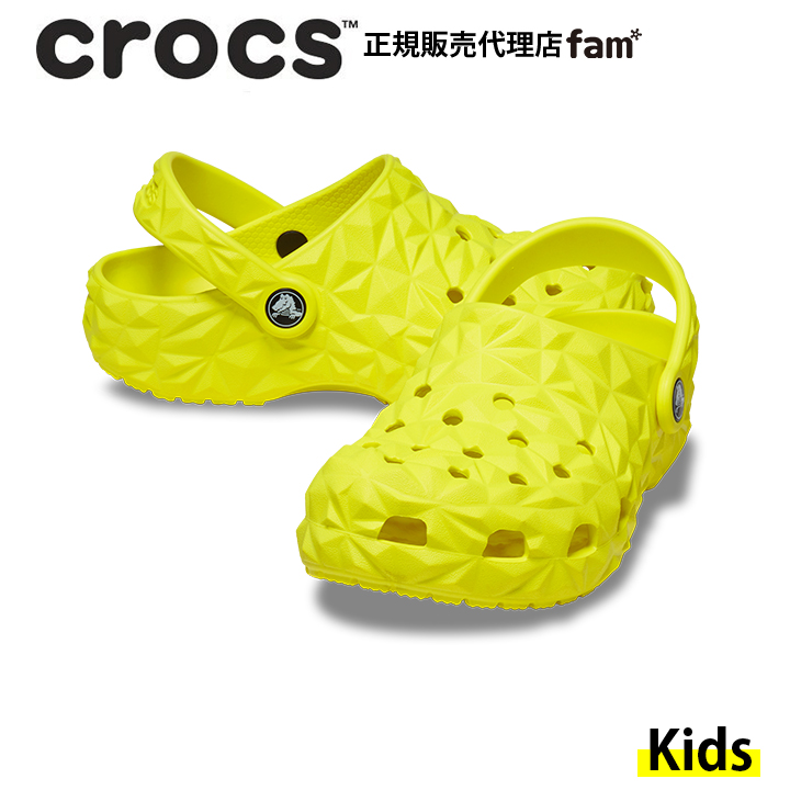 クロックス crocs【キッズ サンダル】Classic Geometric Clog K/クラシッ...