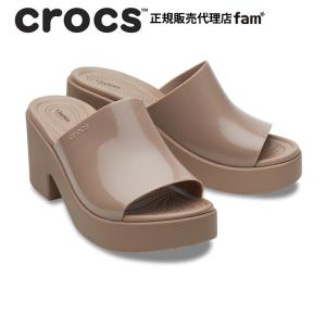 クロックス crocs【レディース サンダル】Brooklyn Slide Shine Heel /...
