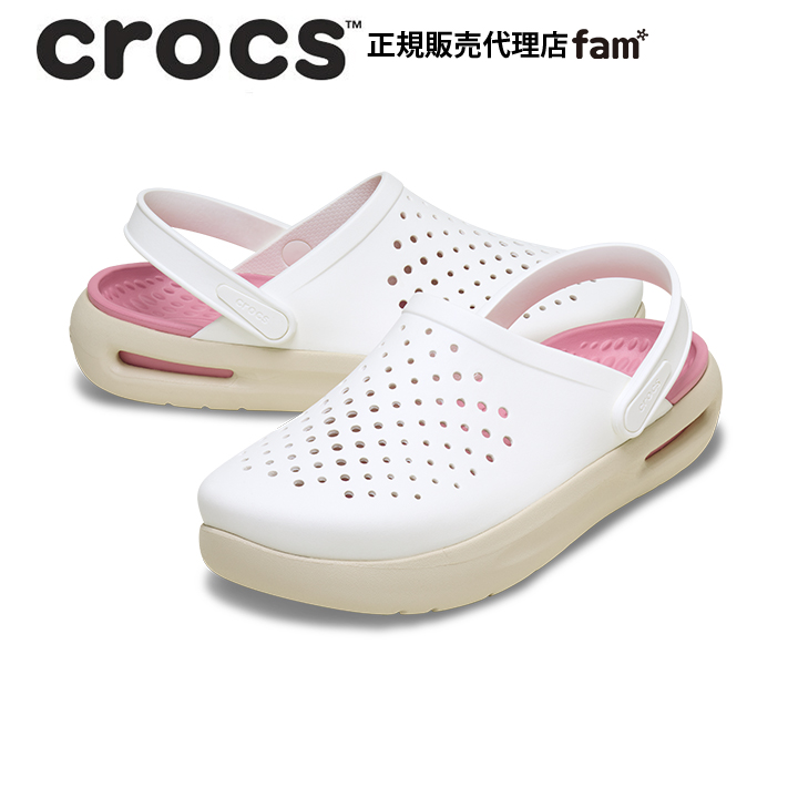LiteRide by crocs サンダル ホワイト/レッド/オレンジ LiteRide by crocs サンダル ホワイト/レッド/オレンジ - メルカリ