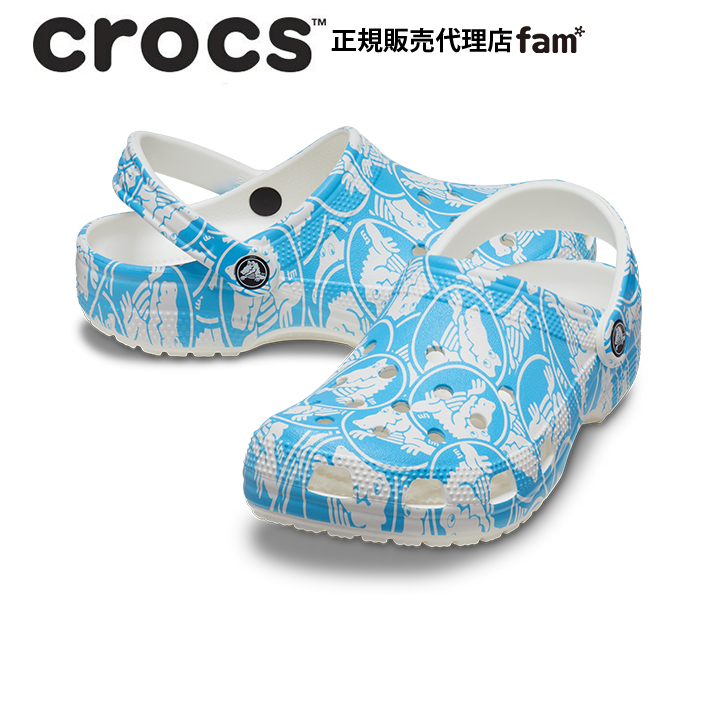 クロックス crocs【メンズ レディース サンダル】Classic Duke Print Clog...