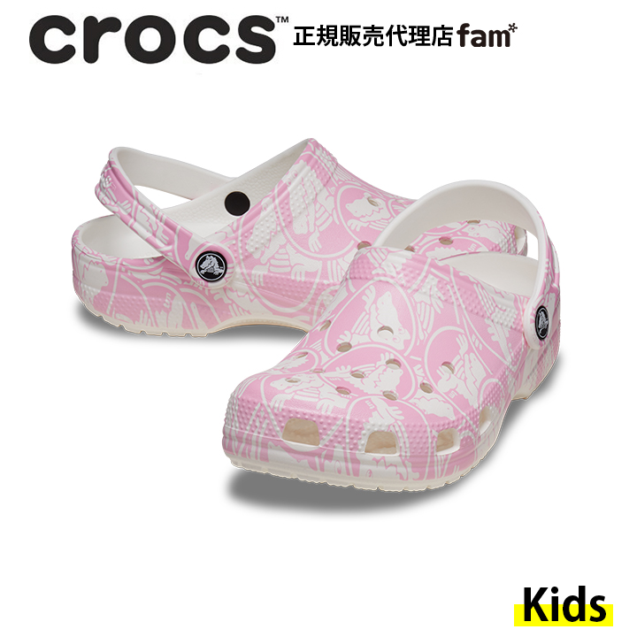 クロックス crocs【キッズ サンダル】Classic Duke Print Clog K/クラシ...