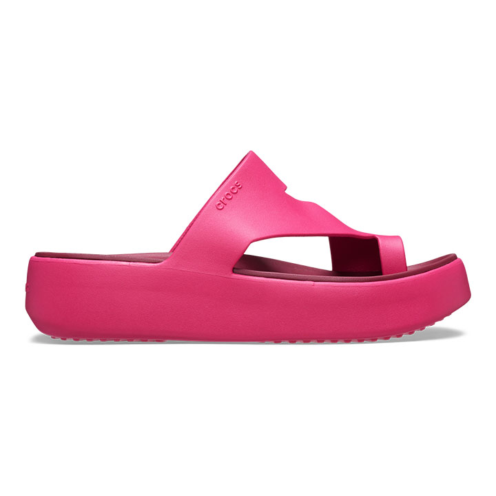 【crocs】Getaway Platform Toe Loop★快適シームレスサンダル!! クロックス ゲッタウェイ サンダル 厚底｜2025春夏新作｜Crocs公式