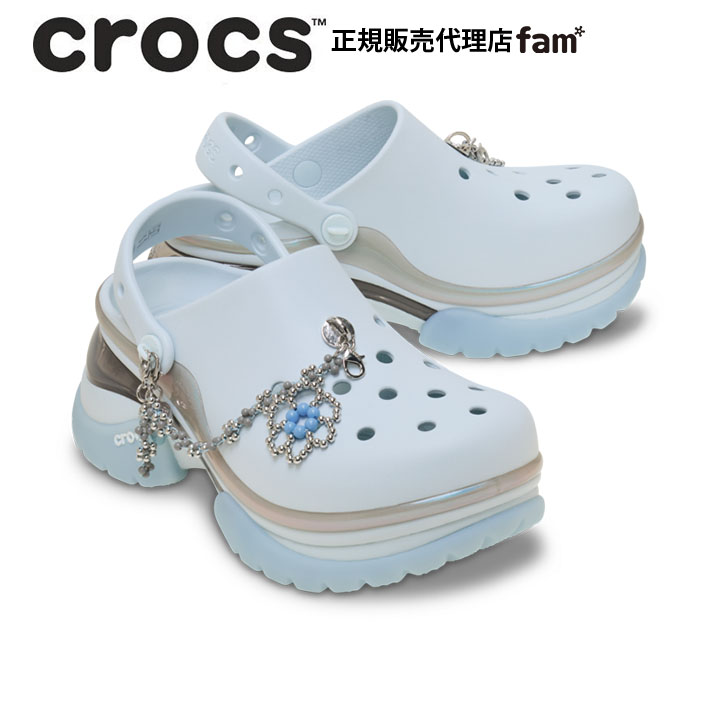 クロックス crocs【レディース サンダル】Super Bae Cybercutie/スーパー ベイ サイバーキューティー/213218-5EA｜の画像