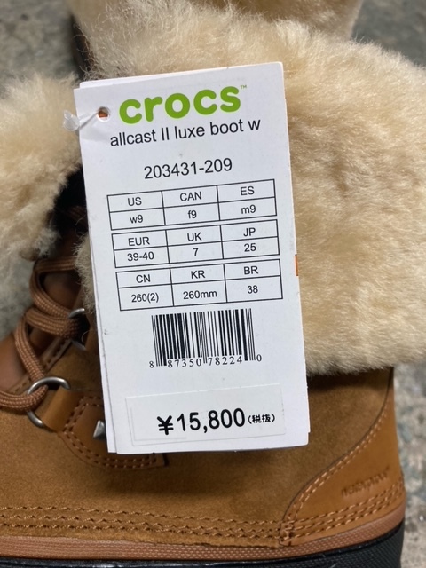 クロックス crocs【レディース ブーツ】Allcast2.0 Luxe Boot W/オールキャスト2.0 ラックス ブーツ ウィメン｜##  :allcast2lux:crocs正規販売代理店 fam - 通販 - Yahoo!ショッピング