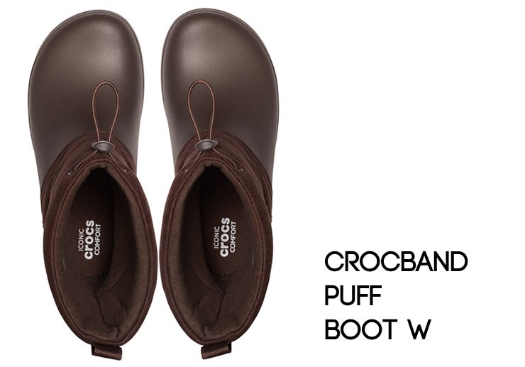 クロックス crocs【レディース ブーツ】Crocband Puff Boot W/クロックバンド パフブーツ ウィメン/ブラック｜## :cb- puff-boot-w:crocs正規販売代理店 fam - 通販 - Yahoo!ショッピング