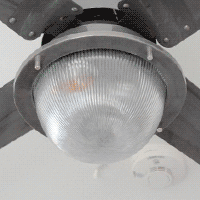 CF42-DC003SV + LED133WW / LED133CWF,VENICE(ヴェニス42インチ) 傾斜対応 LED 電球色/昼白色 2灯 軽量 HERMOSA(ハモサ)製シーリングファンライト