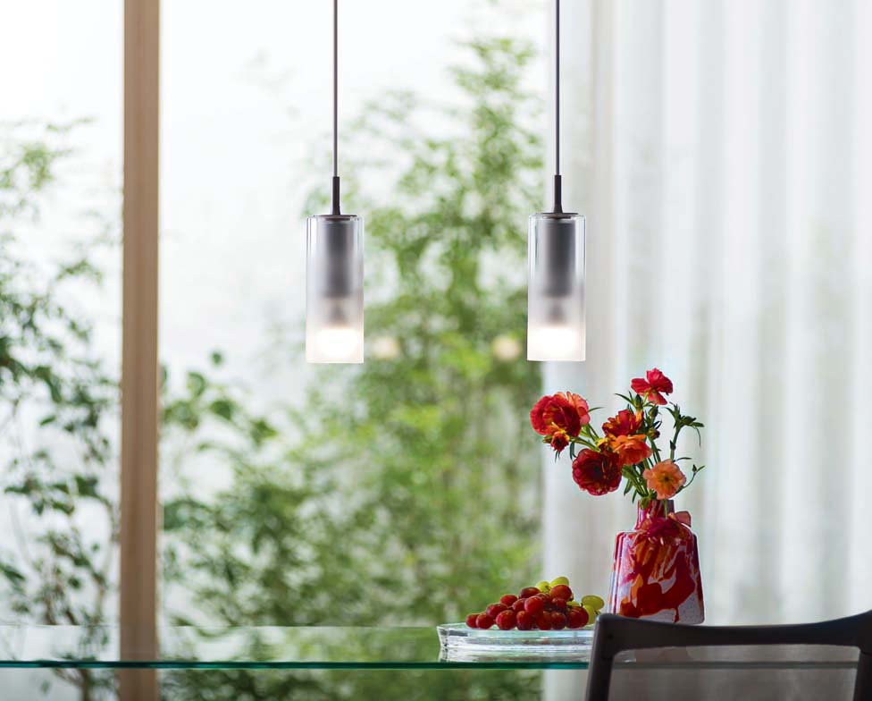 レール取付 非調光 温白色] AQUAシリーズ[Mist] ガラス製